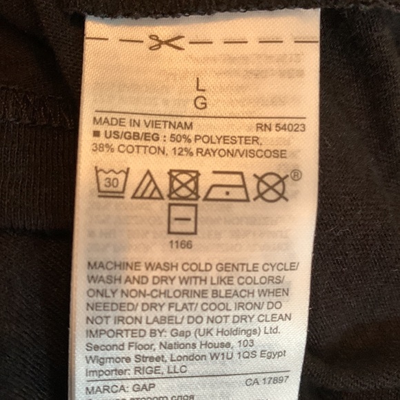 NWT GAP black dress - Picture 3 of 3